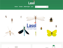 Tablet Screenshot of lasol.fi